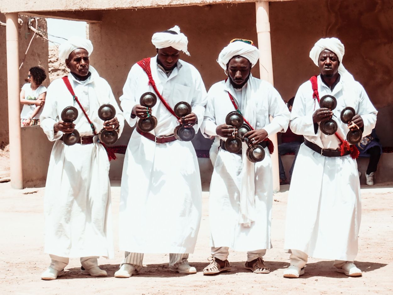 Pueblo Gwana en Merzouga