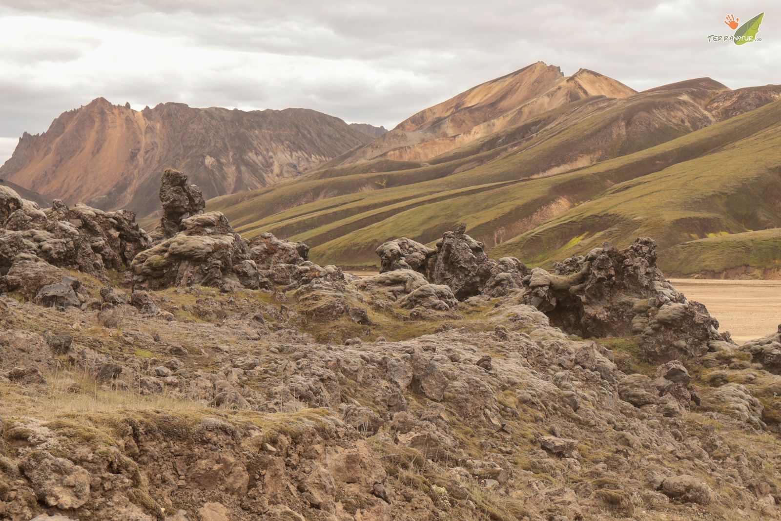 Paisajes de Landmannalaugar en Islandia