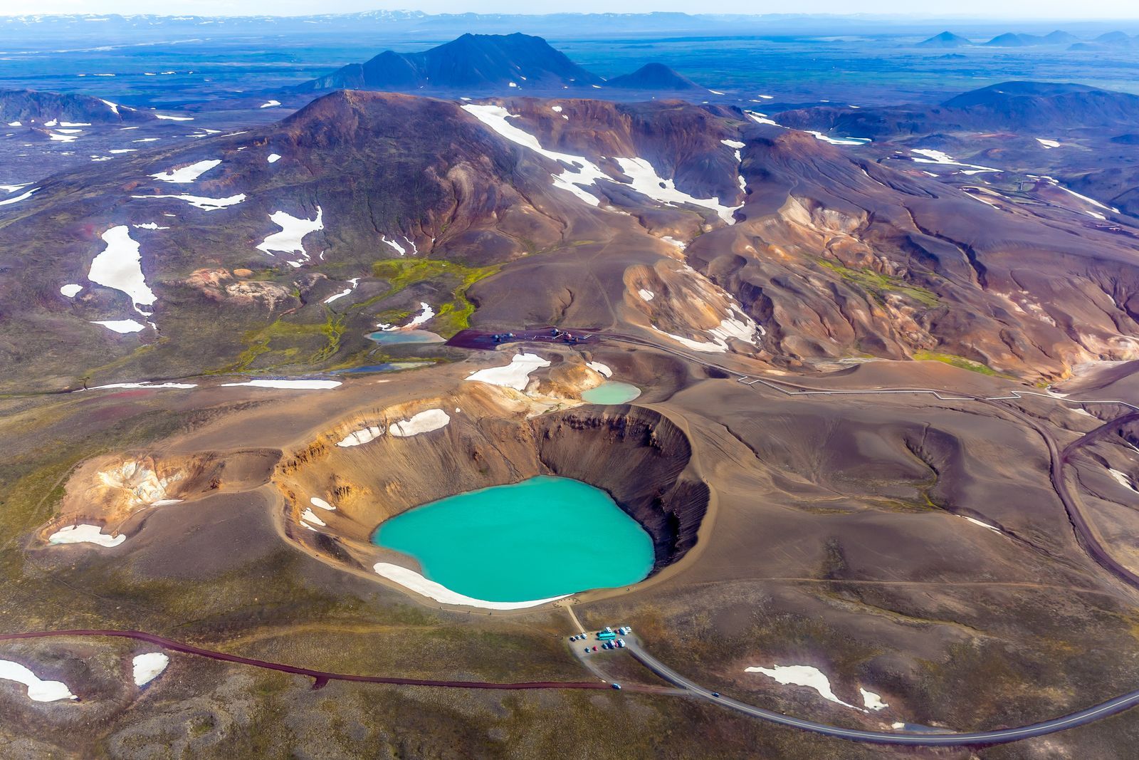 Islandia a vista de pájaro