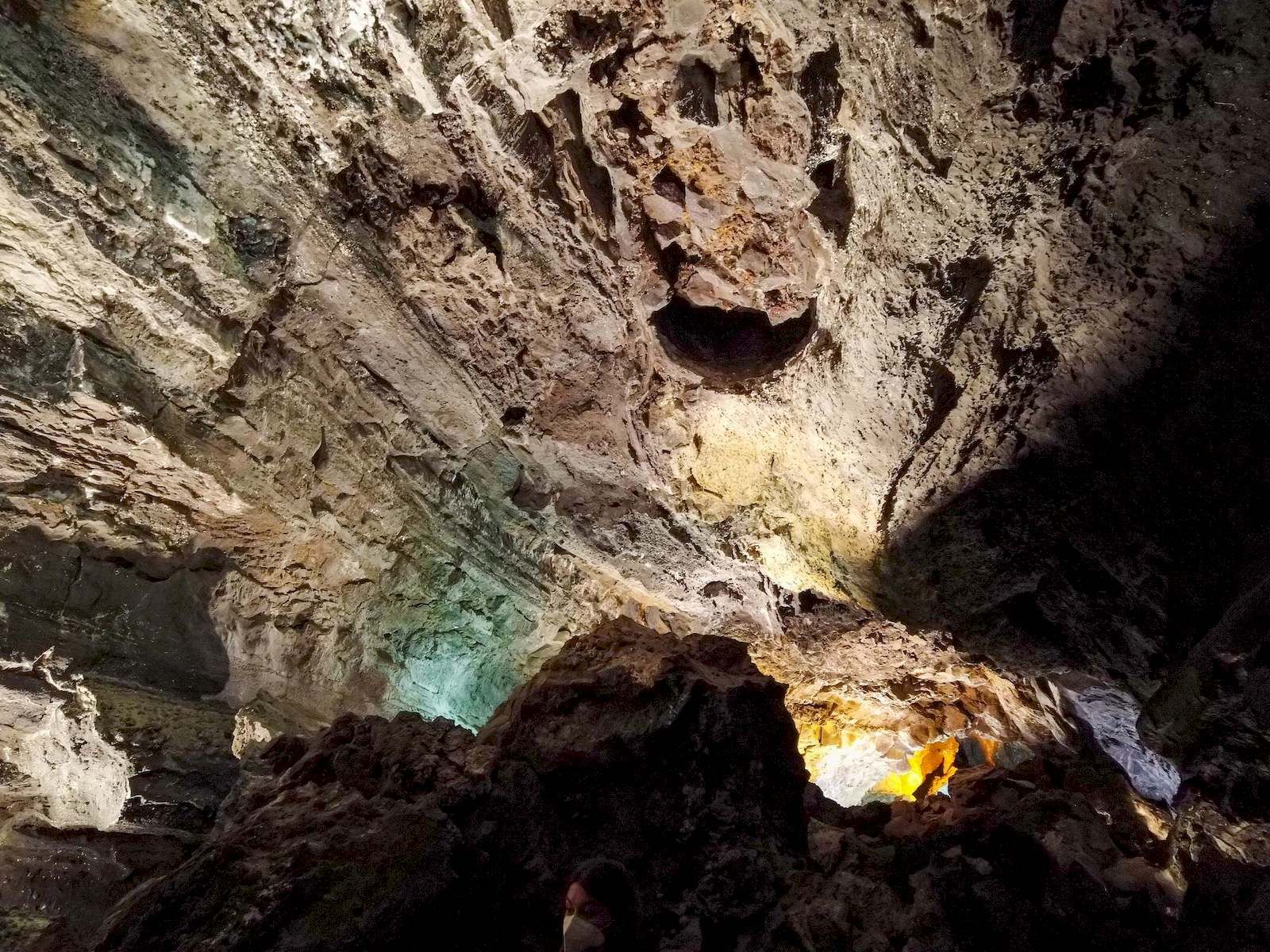 cueva de los verdes en Lanzarote