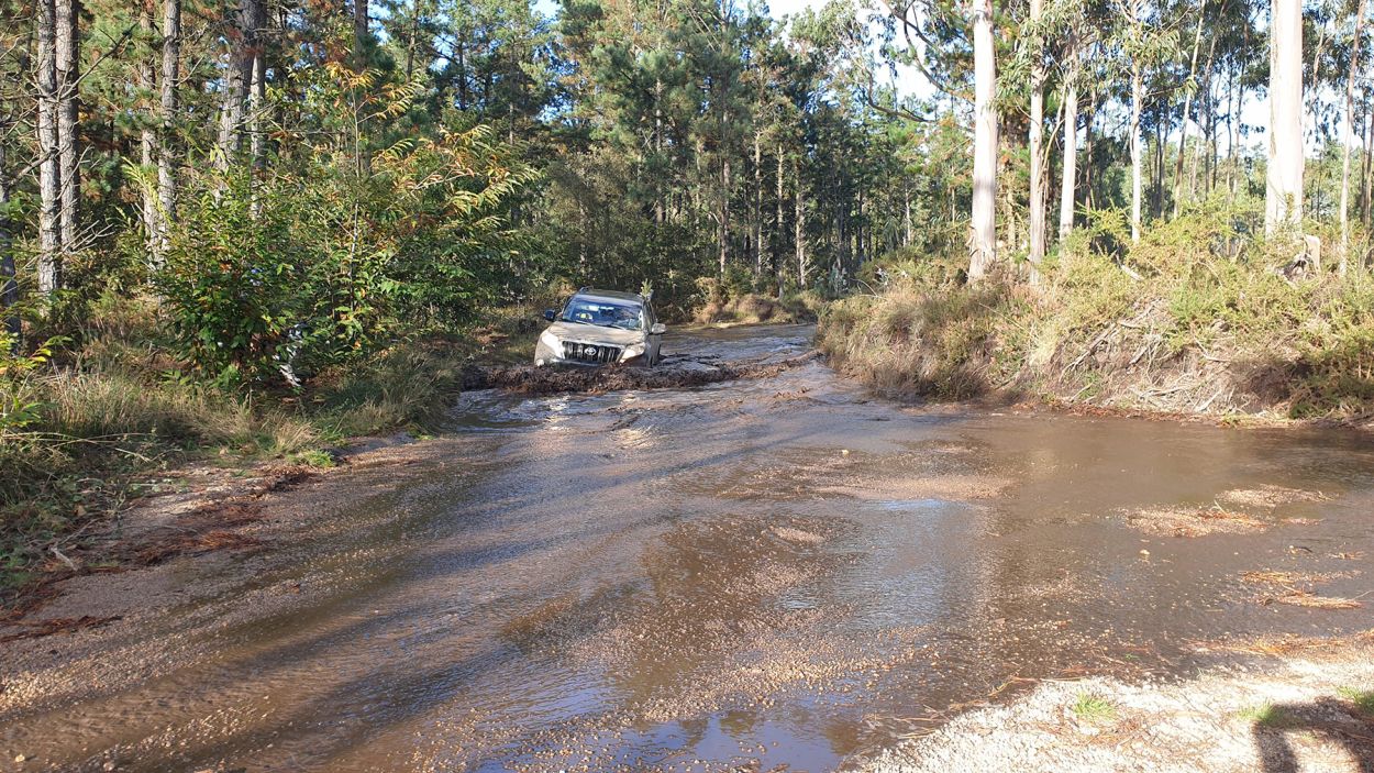 Zonas embarradas en Galicia 4x4 Extrem