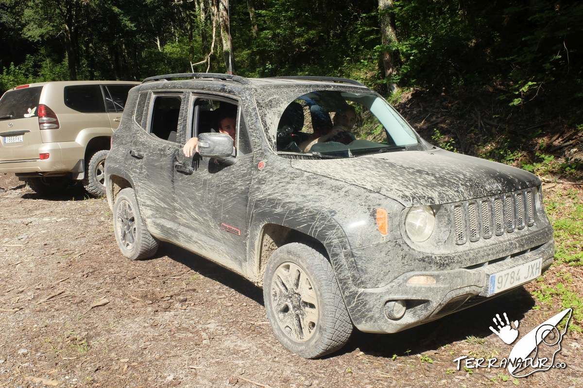 Jeep Renegade en la Ruta 4x4 de Cantabria