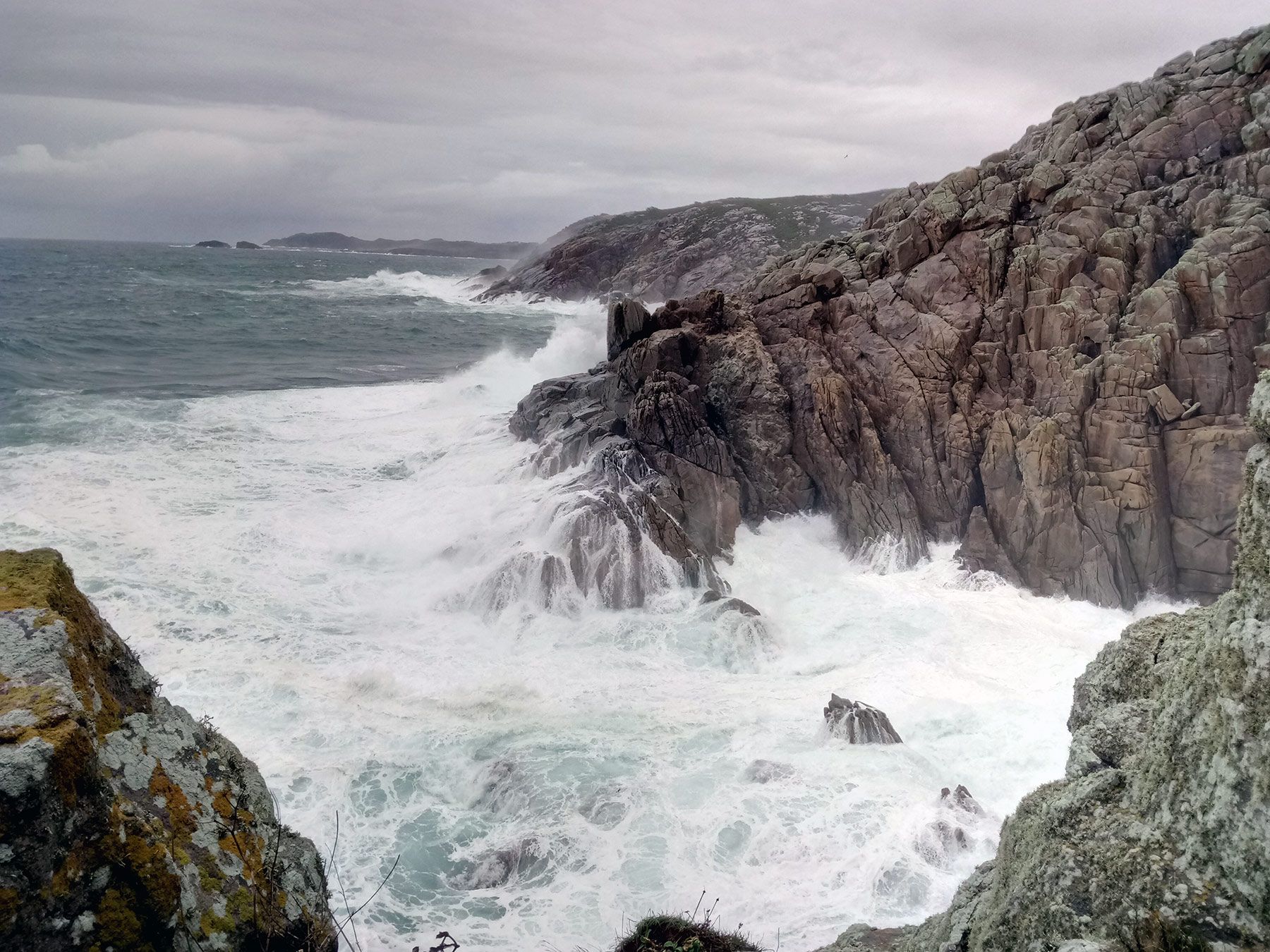 Océano Atlántico en Galicia