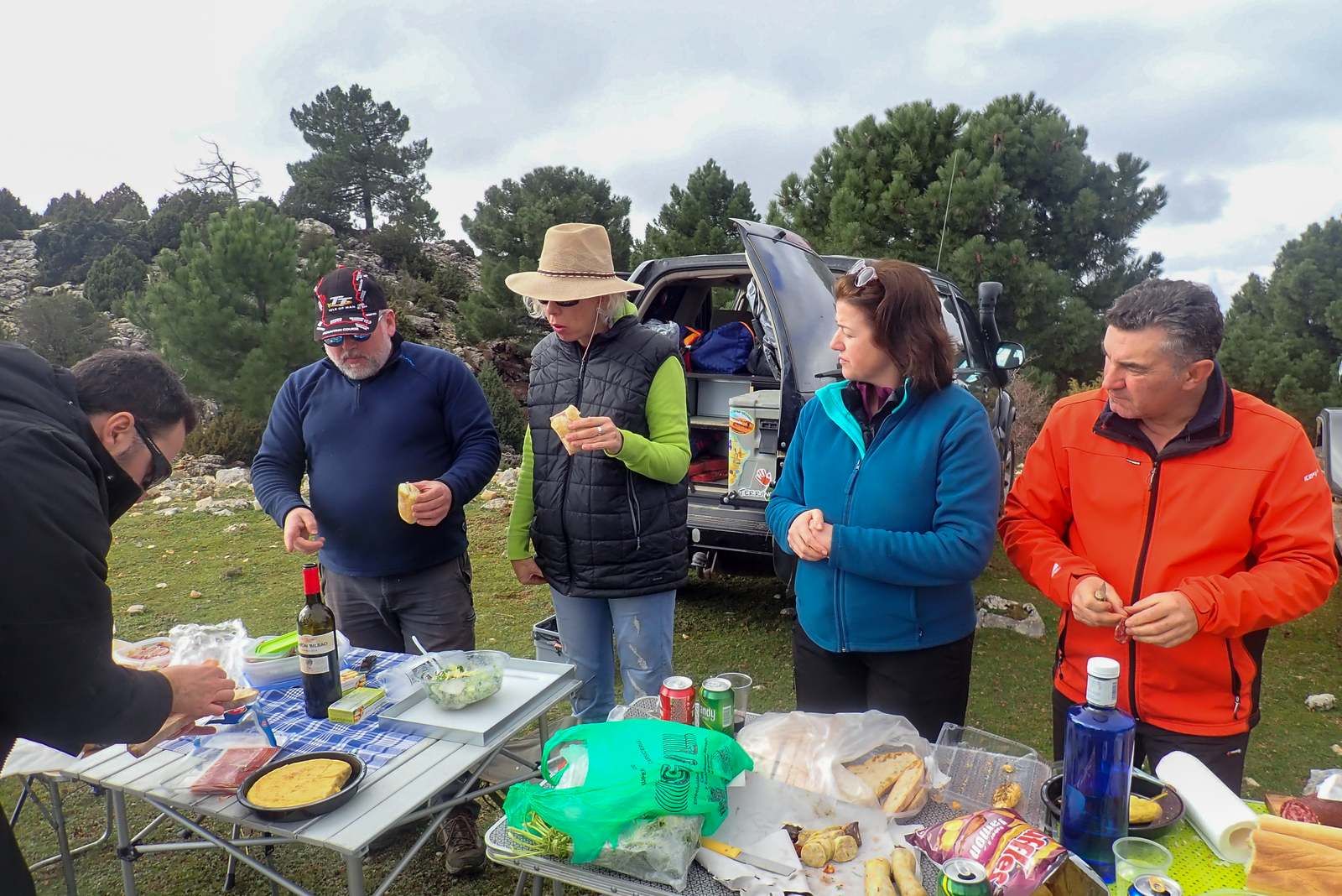 Almuerzo en Cazorla