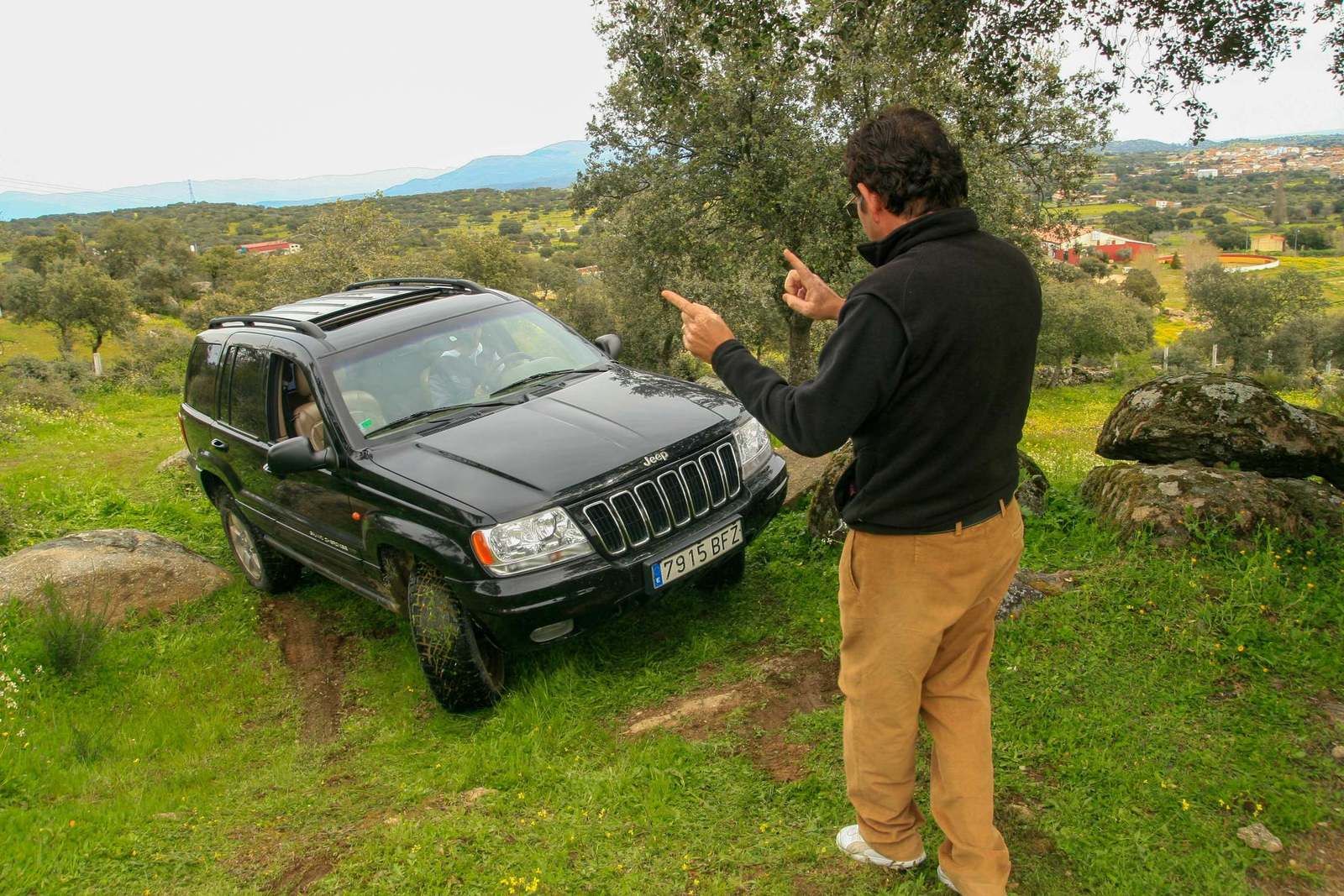 Trabajo con copiloto curso 4x4