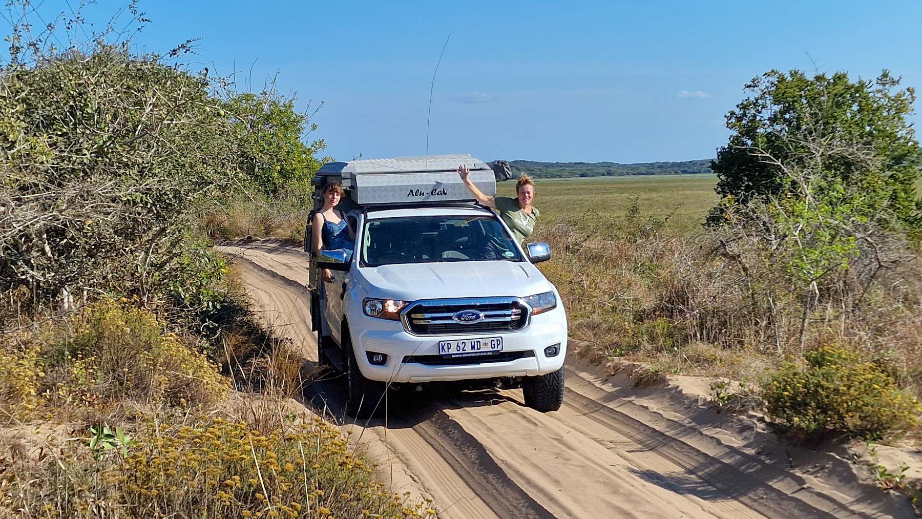 Por los caminos de la reserva de los Elefantes