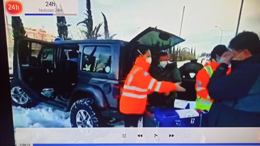 Voluntarios 4x4 en acción