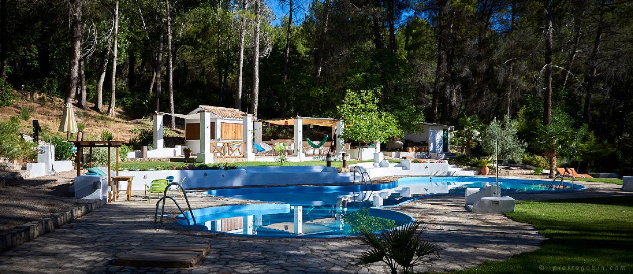 Piscina en el Cortijo de Ramón