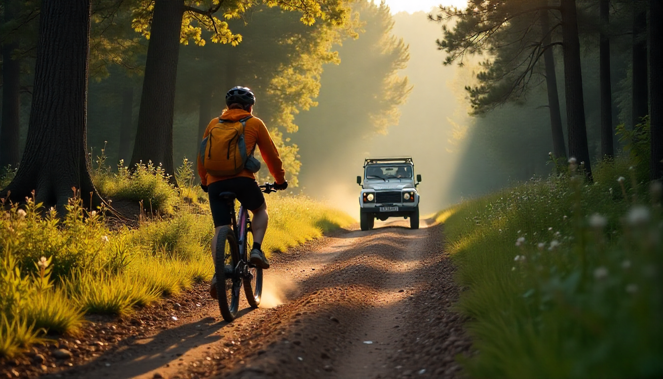 Yincana rotativa con Terranatur. Disfruta de un d&iacute;a de aventura en 4x4, Bicicleta el&eacute;ctrica de Monta&ntilde;a y Geocaching en senderismo por la zona del valle del Rio Moros.
