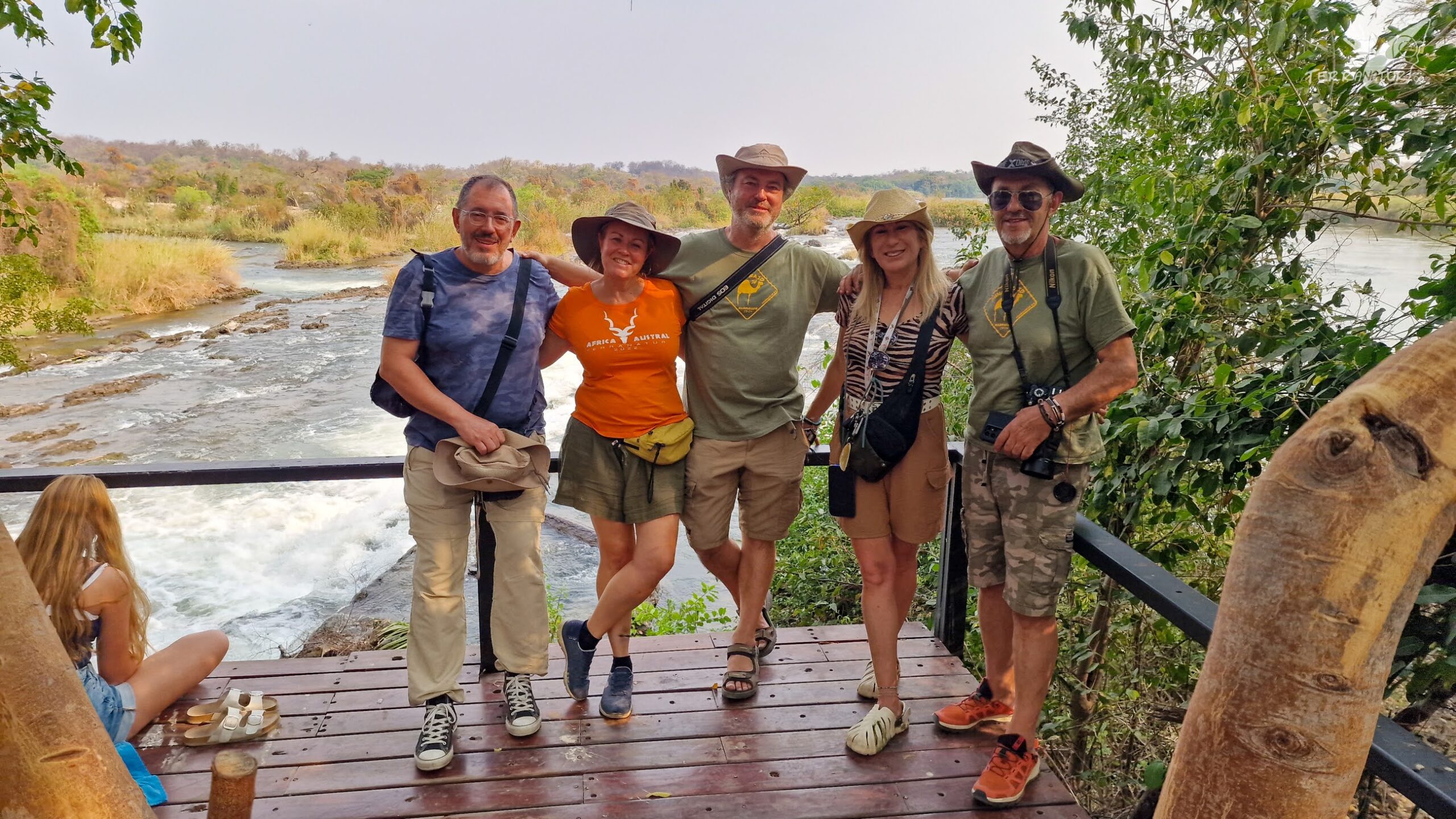 Felices por esta expedici&oacute;n a Botswana