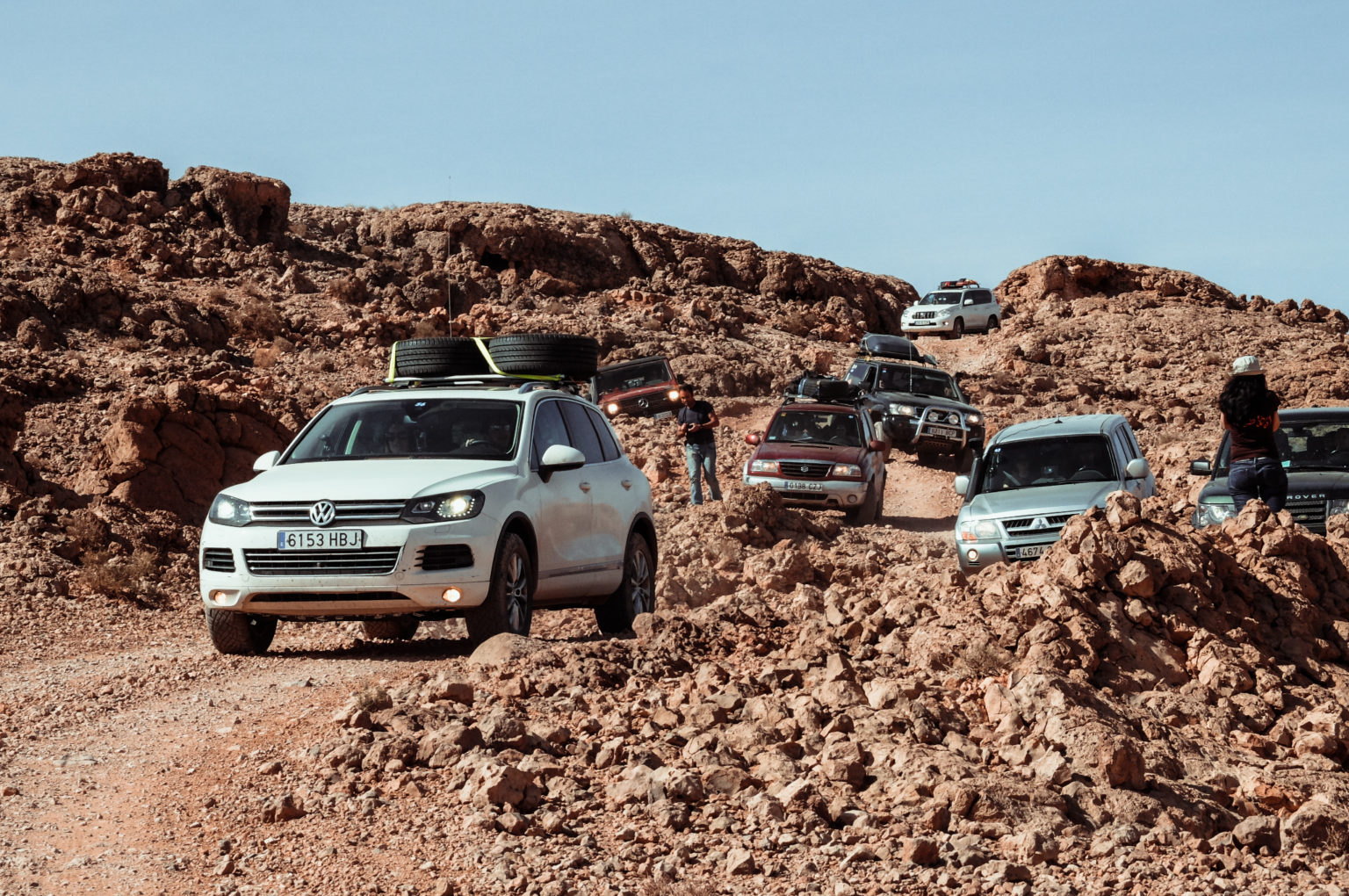 Zona pedregosa en Marruecos