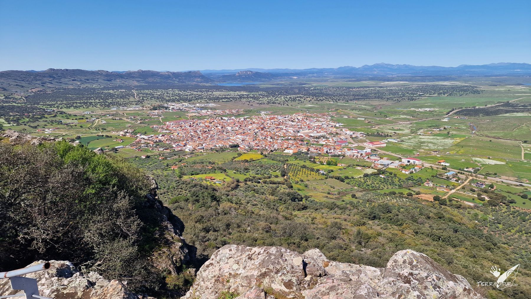 Herrera del Duque desde el castillo