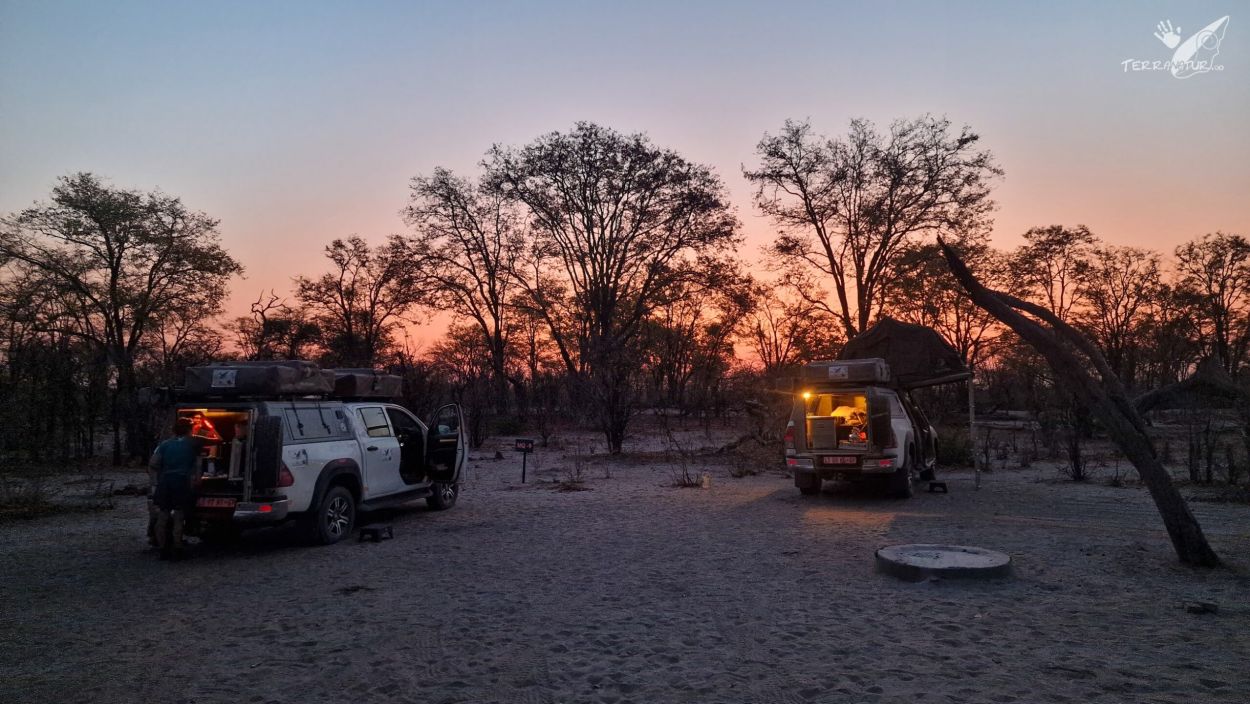 Campamento Overland en Botswana