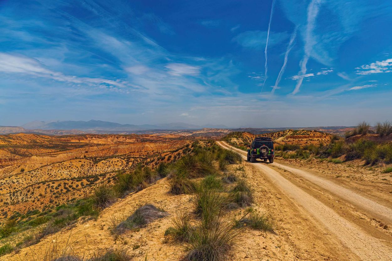 Por el desierto de Gorafe