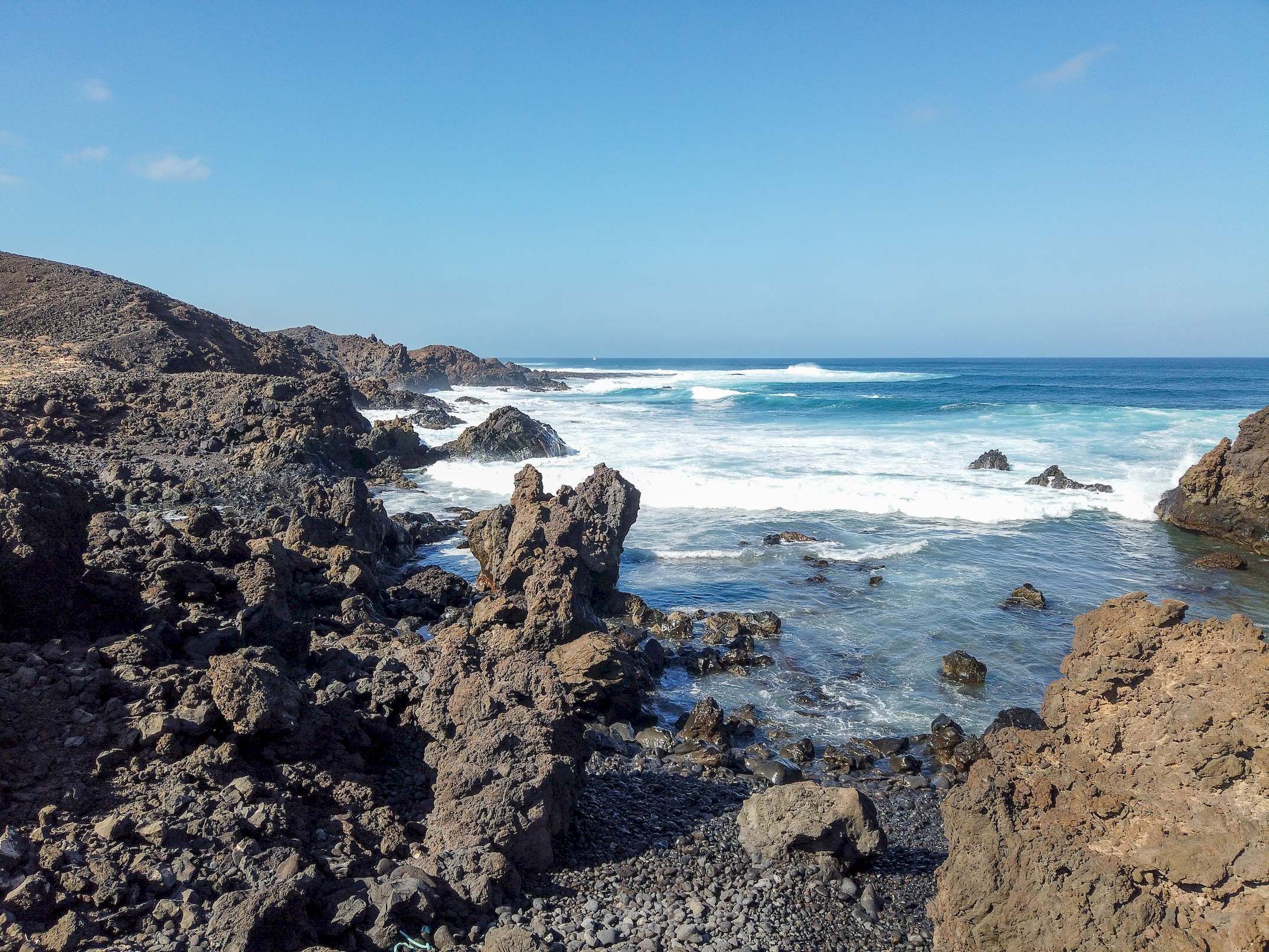 Isla de Lobos. Visita con el catamarán Glup Sail